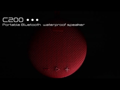 Bộ đàm không dây Bluetooth màu xanh lá cây của quân đội nhỏ Vật liệu Farbic 800mAh 10M phạm vi