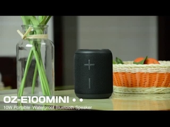 Ozzie 10W Output Trolley IPX7 Không thấm nước Bluetooth loa với đèn RGB