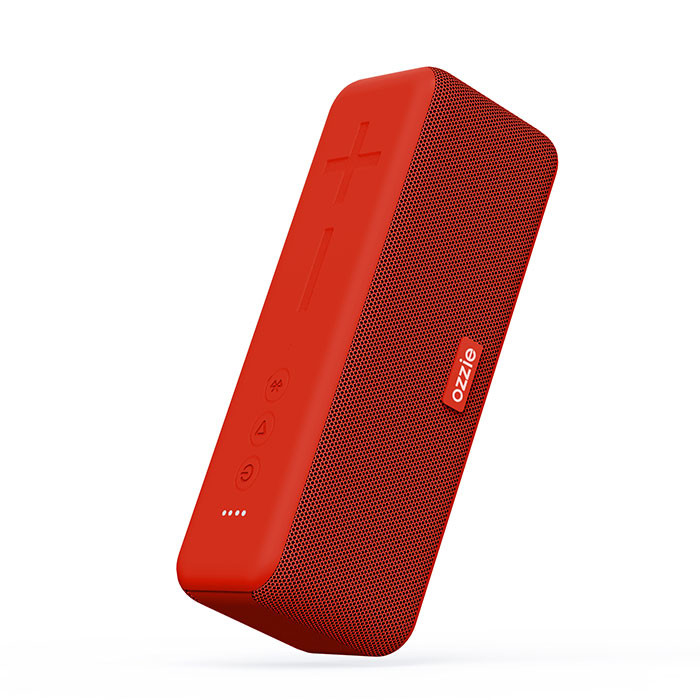 Red Type C Outdoor Bluetooth Speaker System Không dây 640g Mp3 Wav Ape Flac Music Format