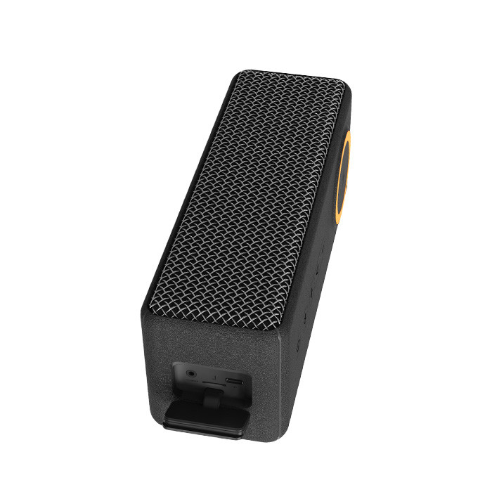 D20 20W Pin 7.2V 2000mAh Loa Bluetooth 5.0 Hợp kim nhôm màu đen ABS