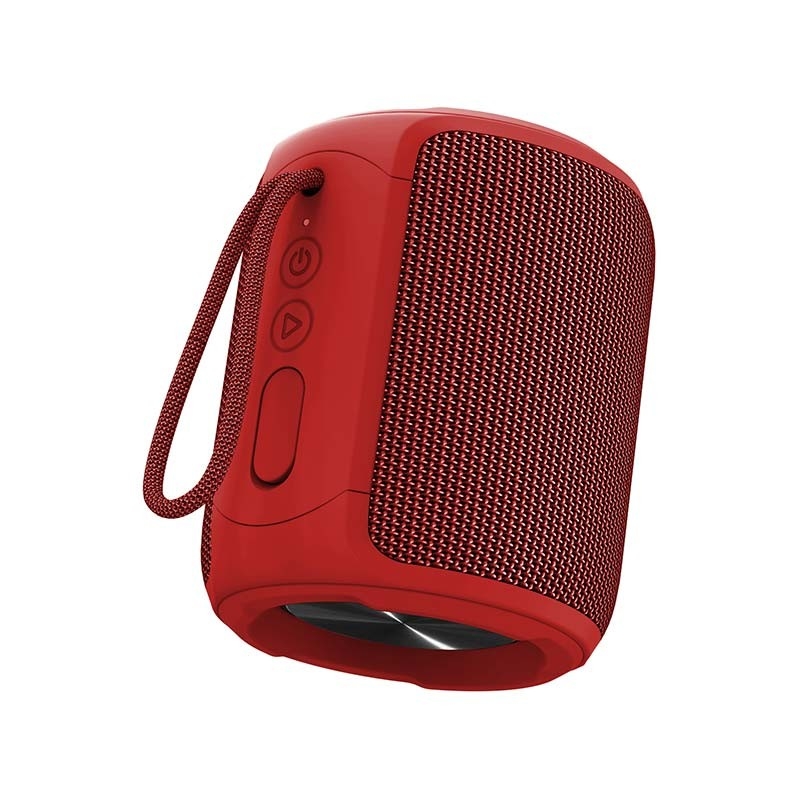 Red Tws chức năng Bluetooth ngoài trời loa chống nước Ipx7 Aux hỗ trợ cho sân hiên