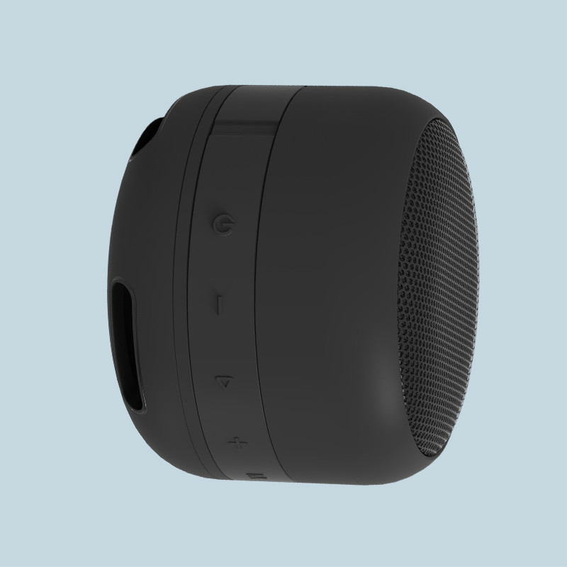 Kích thước bỏ túi thẻ TWS Aux TF Loa Bluetooth Kích thước D9cm * H7.4cm