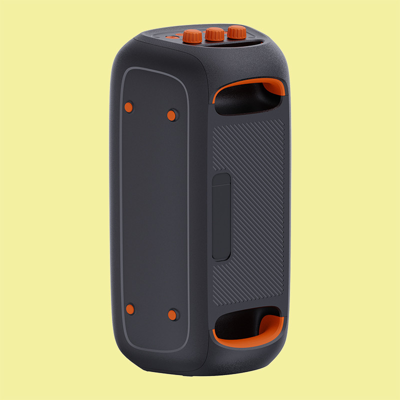 Đen Bluetooth V5.3 Outdoor Party Speaker với pin 4\u03a9 Impedance ABS Iron