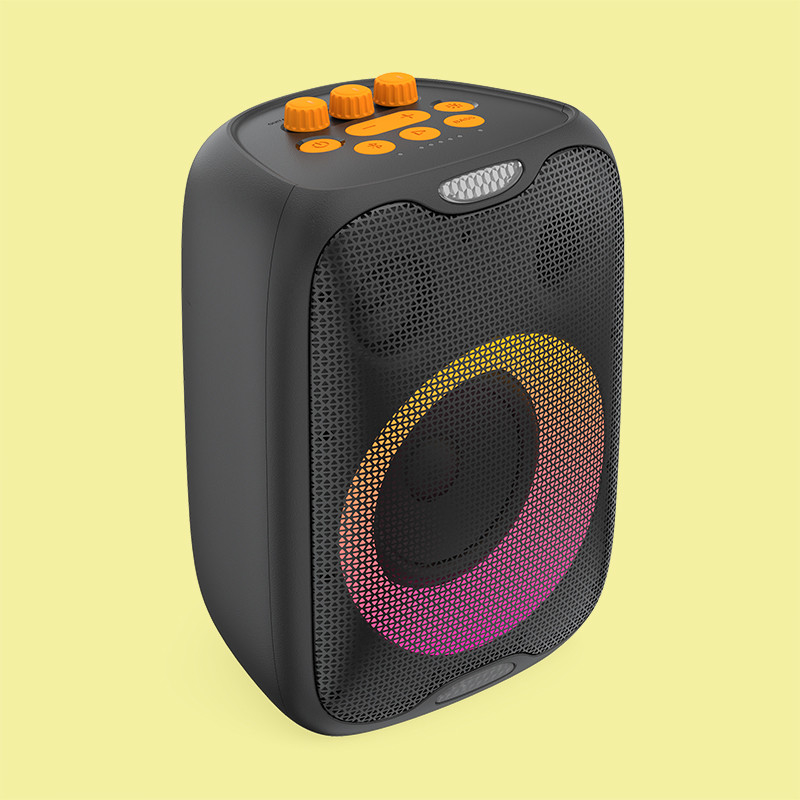 Portable V5.3 Bluetooth Outdoor Party Speaker 4Ω Cho âm nhạc Không dây kết nối phát sóng mạnh mẽ