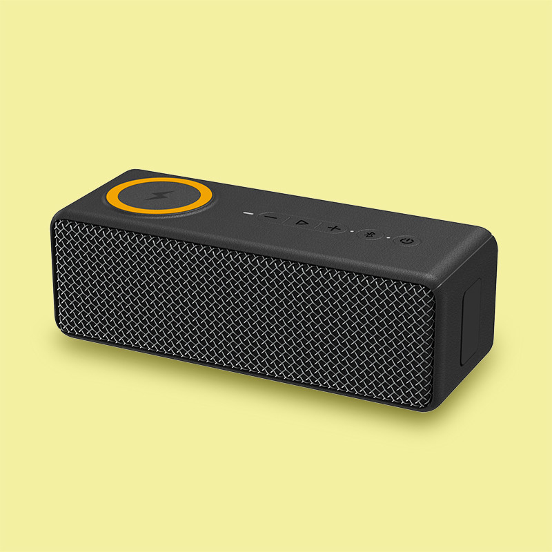 10m Long Wireless Charging Bluetooth Speaker 10-15W Wireless Charger Speaker 4-12H Thời gian chơi