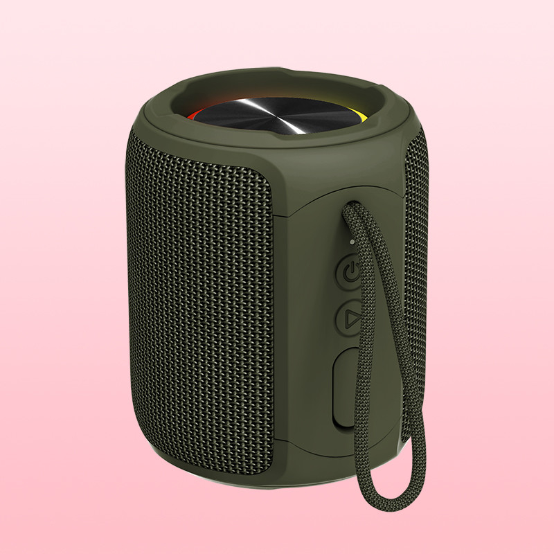 16W Portable Bluetooth ngoài trời loa với 3.6V 2500mAh pin và chức năng TWS