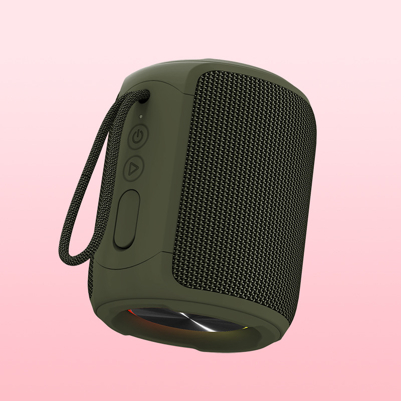 16W Portable Bluetooth ngoài trời loa với 3.6V 2500mAh pin và chức năng TWS