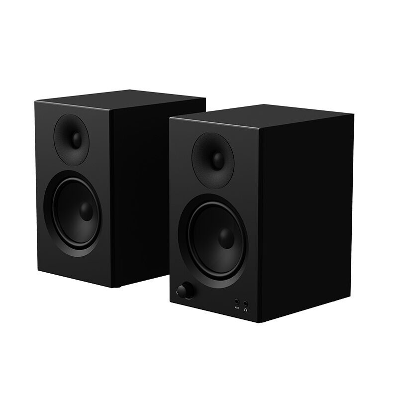 Gadgets Technologies Active Bookshelf Speakers 60w Deep Bass 4 Inch Desktop Speakers Home Gaming Speakers