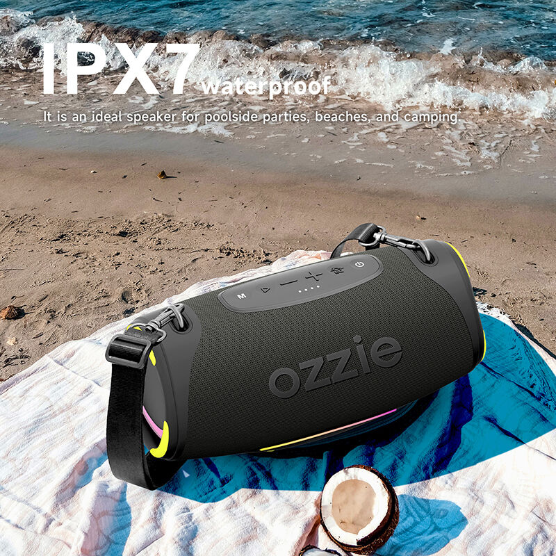 2026 Xu hướng loa Parlantes Bluetooth 80w loa bass không dây Led Ipx7 không thấm nước vải loa woofer