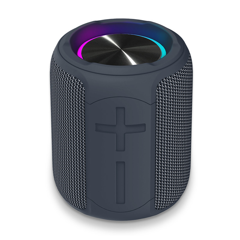 Loa chống nước không dây BT 5.0 với ánh sáng RGB âm thanh nổi kép 360 độ