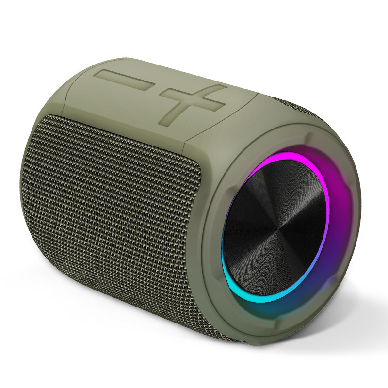 Loa Bluetooth không dây di động TWS 2200mAh với đèn LED RGB đầy màu sắc